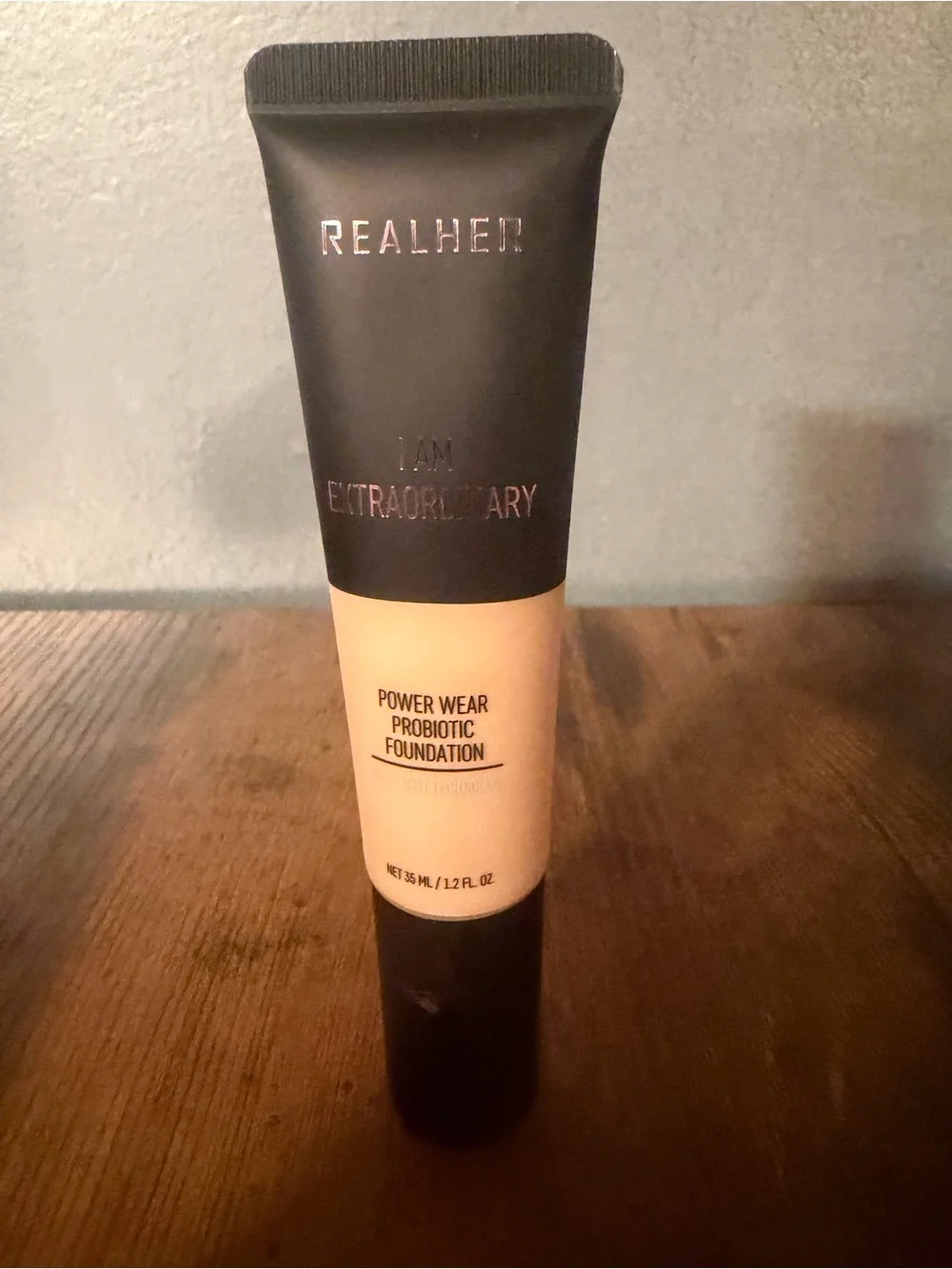 RealHer I Am Extraordinary Power Wear Probiotic Foundation/Porcelain-1.2 fl oz
